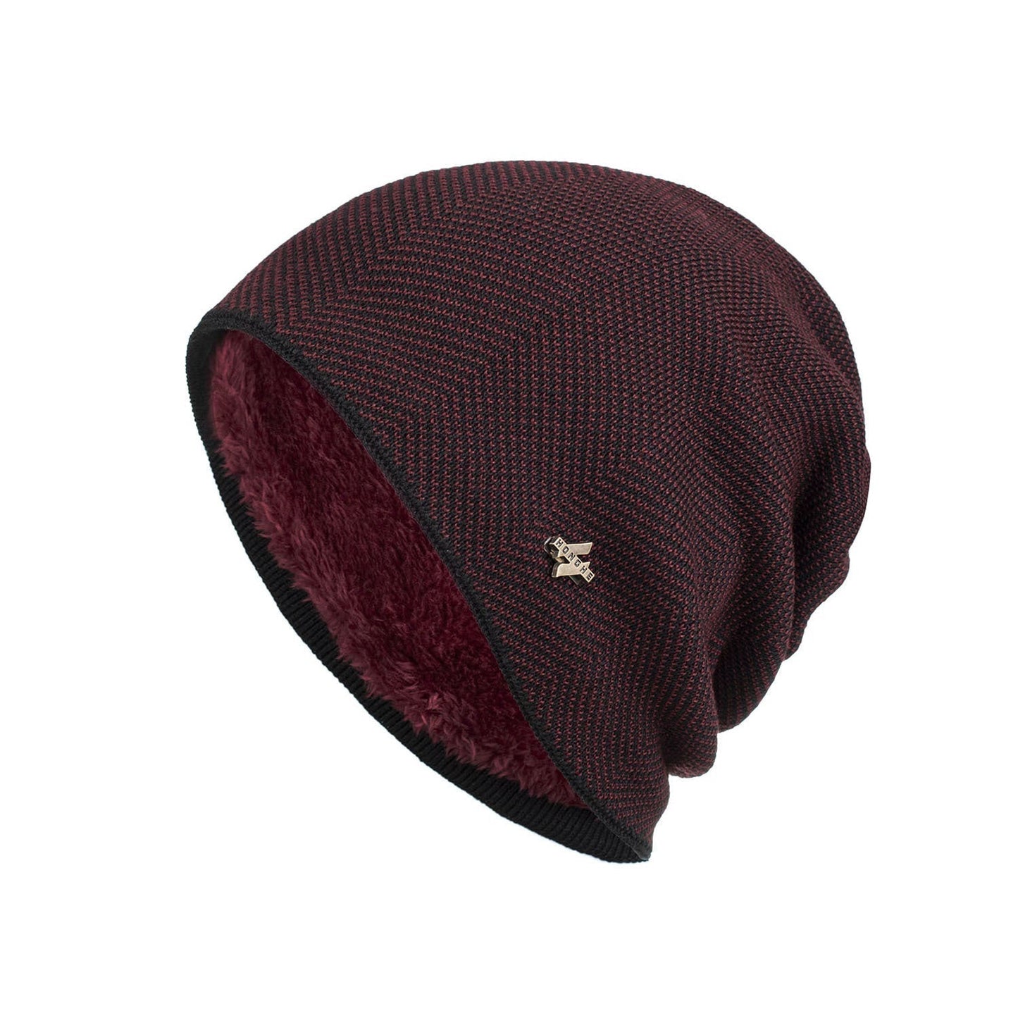 Warme fleece muts