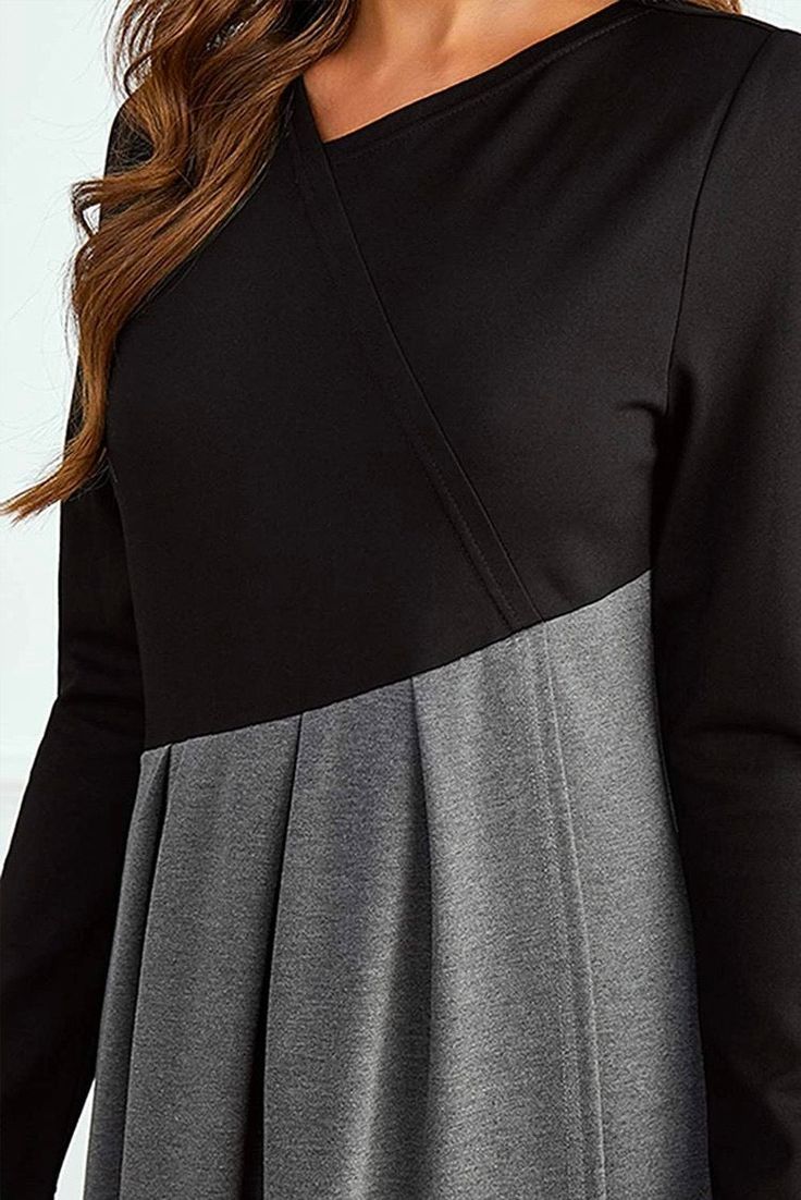 Emily - lange mouwen maxi-jurk