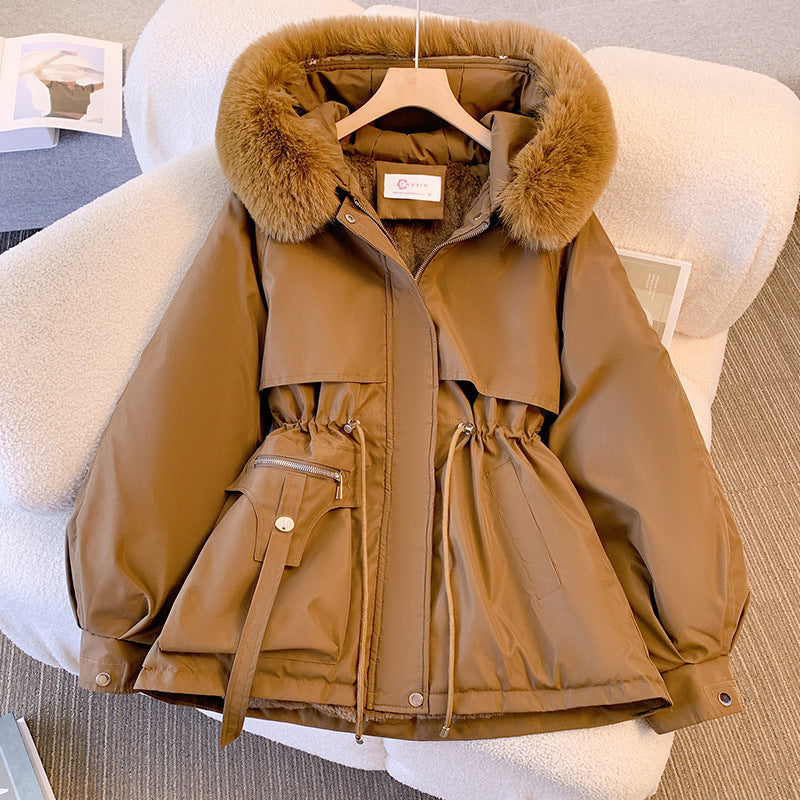 Amelia - Elegante Winterjas met bont