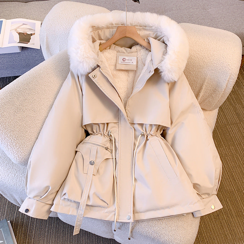 Amelia - Elegante Winterjas met bont