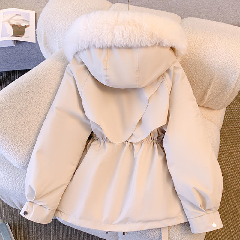 Amelia - Elegante Winterjas met bont