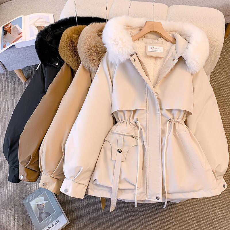 Amelia - Elegante Winterjas met bont