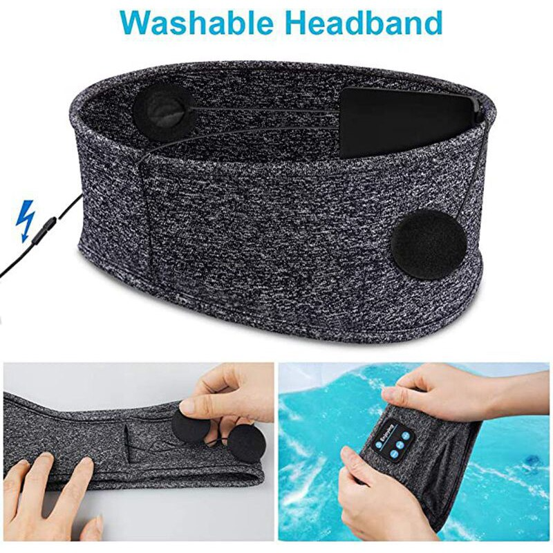 Sleepybandy™ | Bluetooth slaapmasker voor ultieme nachtrust!