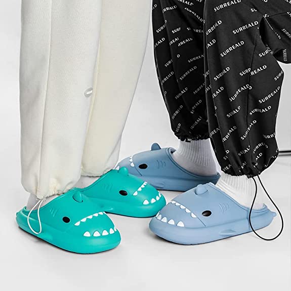 Sharkys™ Tiktok winter Haai sloffen
