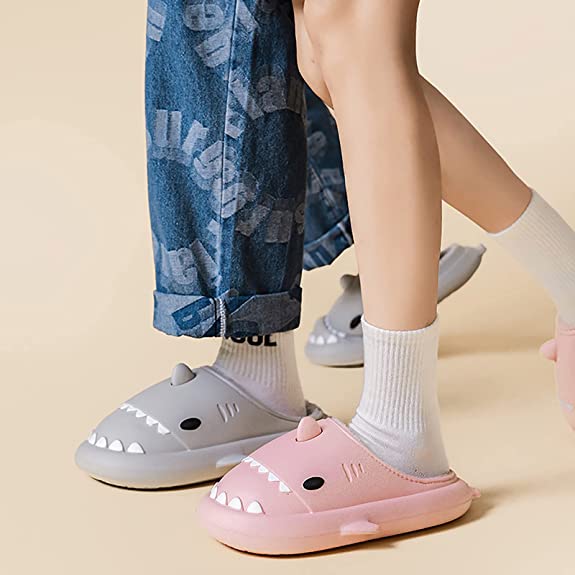 Sharkys™ Tiktok winter Haai sloffen
